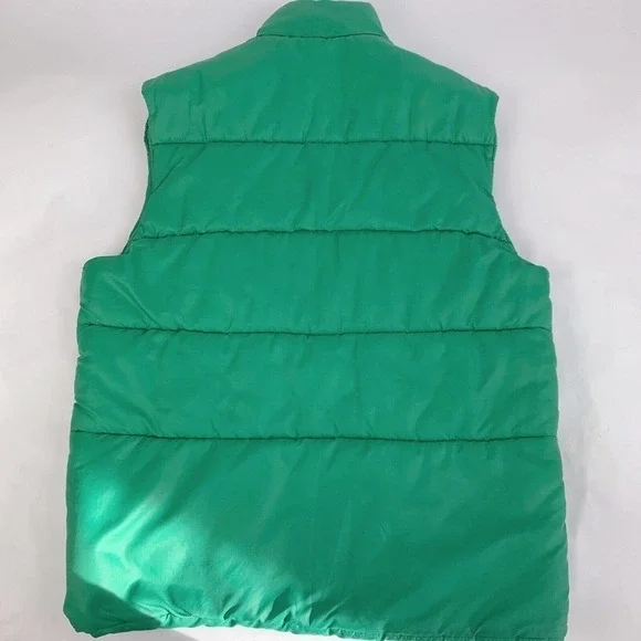 VINTAGE Frostline Kit Broomfield Colorado Green Puffer Vest Size Large Gorpcore - Picture 8 of 10